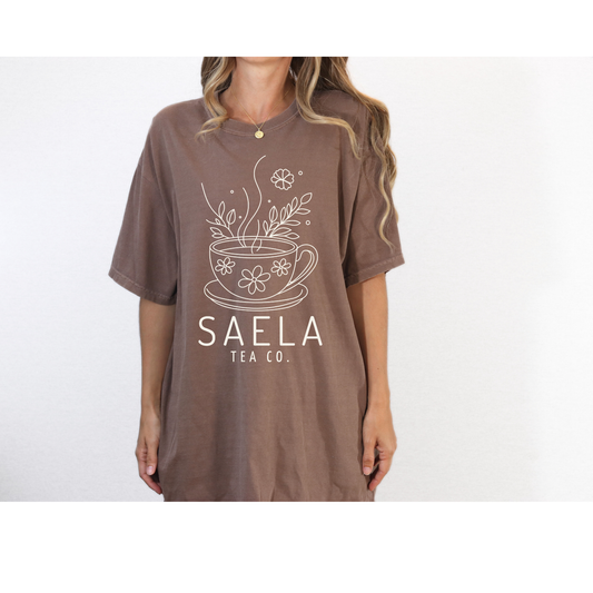 Saela Tea Co. T Shirt - Espresso