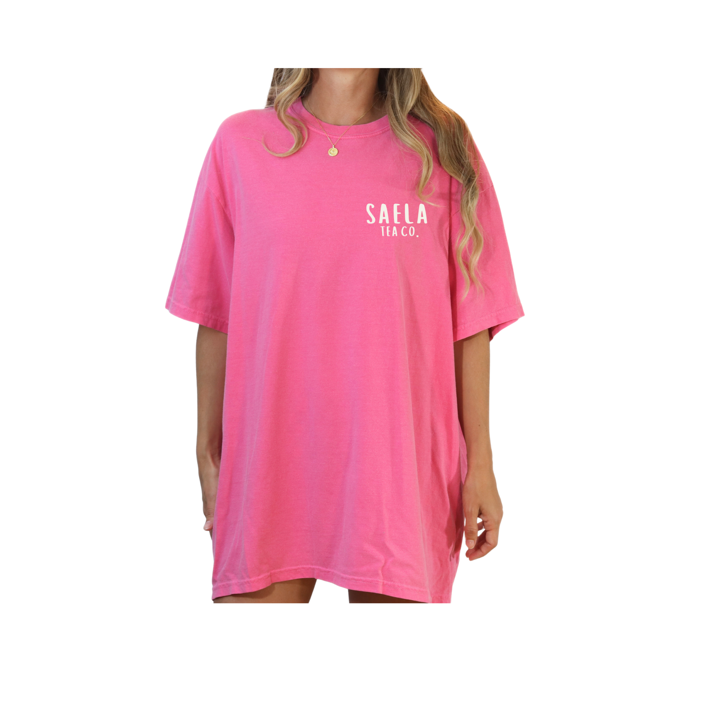 Saela Tea Co. Back T Shirt - CrunchBerry