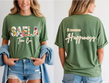 Saela in Bloom Tee — Fall 2026 Preorder